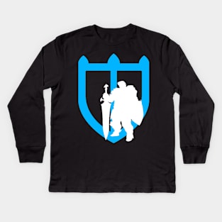 Paladin FFXIV Kids Long Sleeve T-Shirt